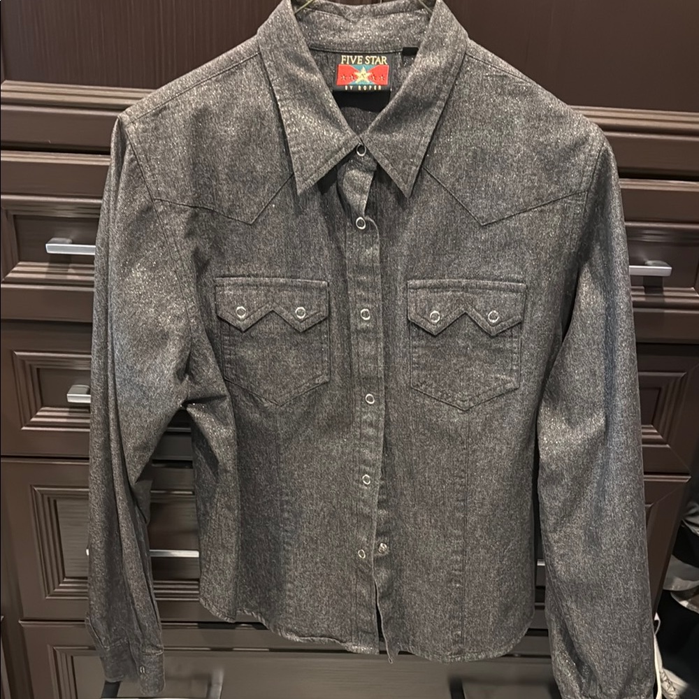 Five Star Women's Grey Western Shirt